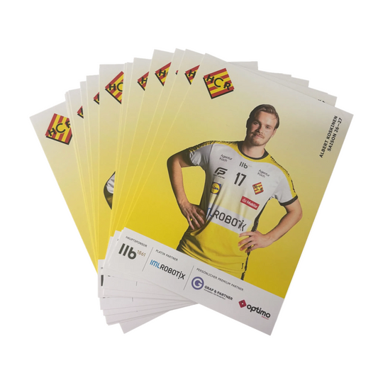 Autogrammkarten-Set